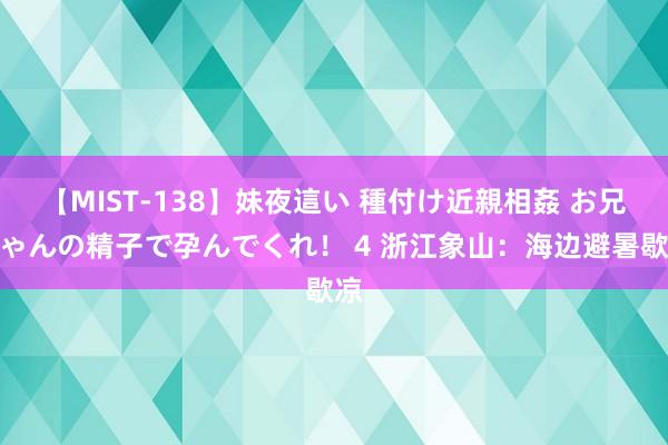 【MIST-138】妹夜這い 種付け近親相姦 お兄ちゃんの精子で孕んでくれ！ 4 浙江象山：海边避暑歇凉