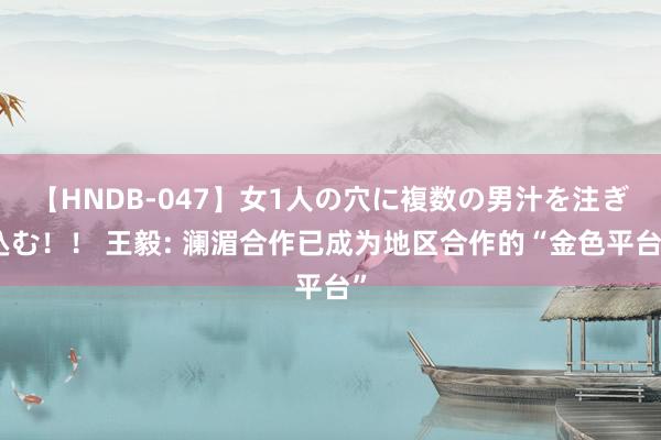 【HNDB-047】女1人の穴に複数の男汁を注ぎ込む！！ 王毅: 澜湄合作已成为地区合作的“金色平台”